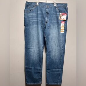 Big Men’s Relaxed Fit Wrangler Denim Jeans Size 42 X 32